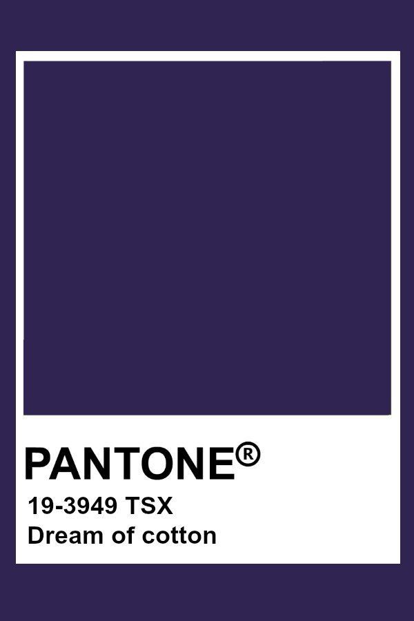 A purple Pantone shade called Dream of Cotton