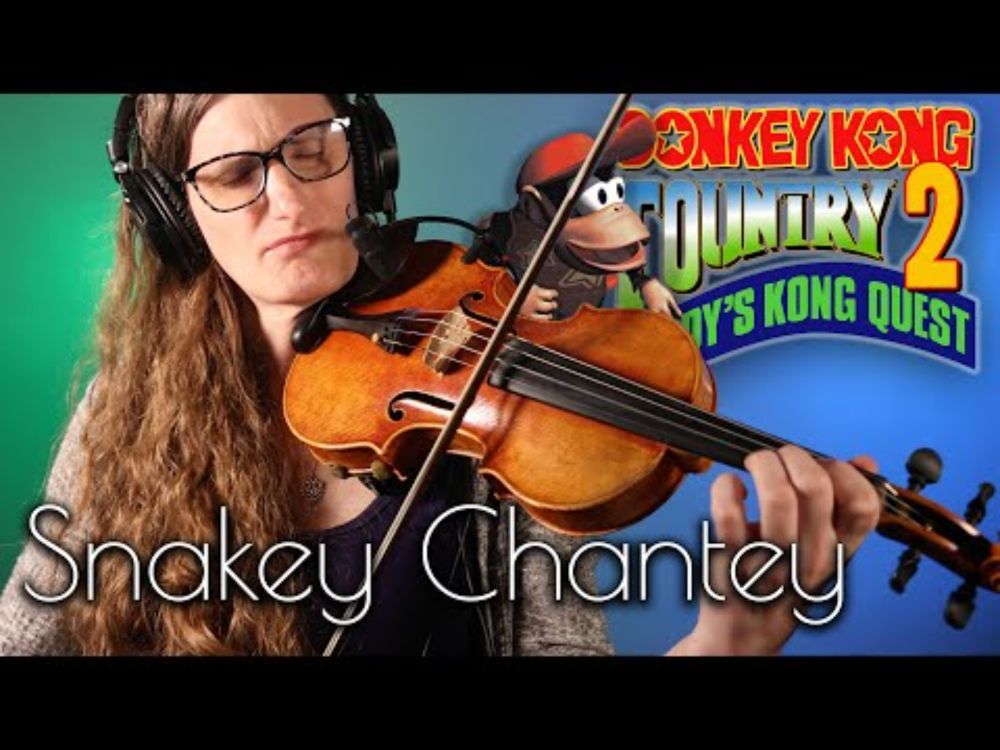 Snakey Chantey - Donkey Kong Country 2 [Violin Folk Jazz Cover]