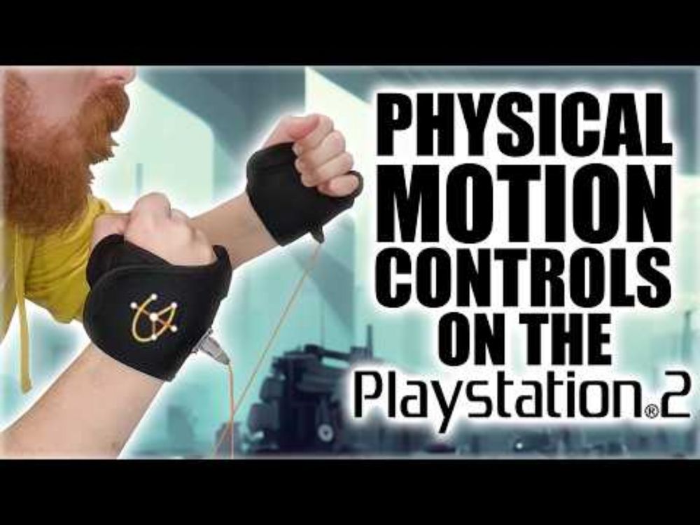 Weird Gaming Tech - PS2 Physical Motion Controller