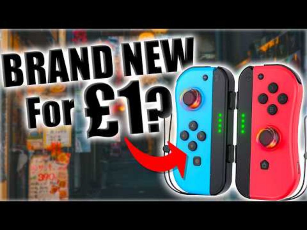 New £1 Joy-Cons? - Weird Gaming Tech