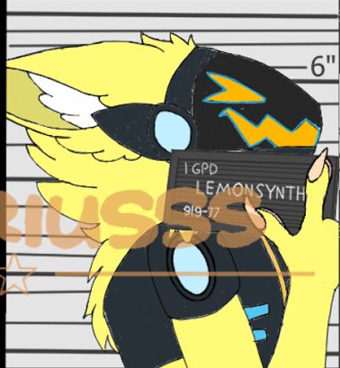 mugshot meme of lemonsynth