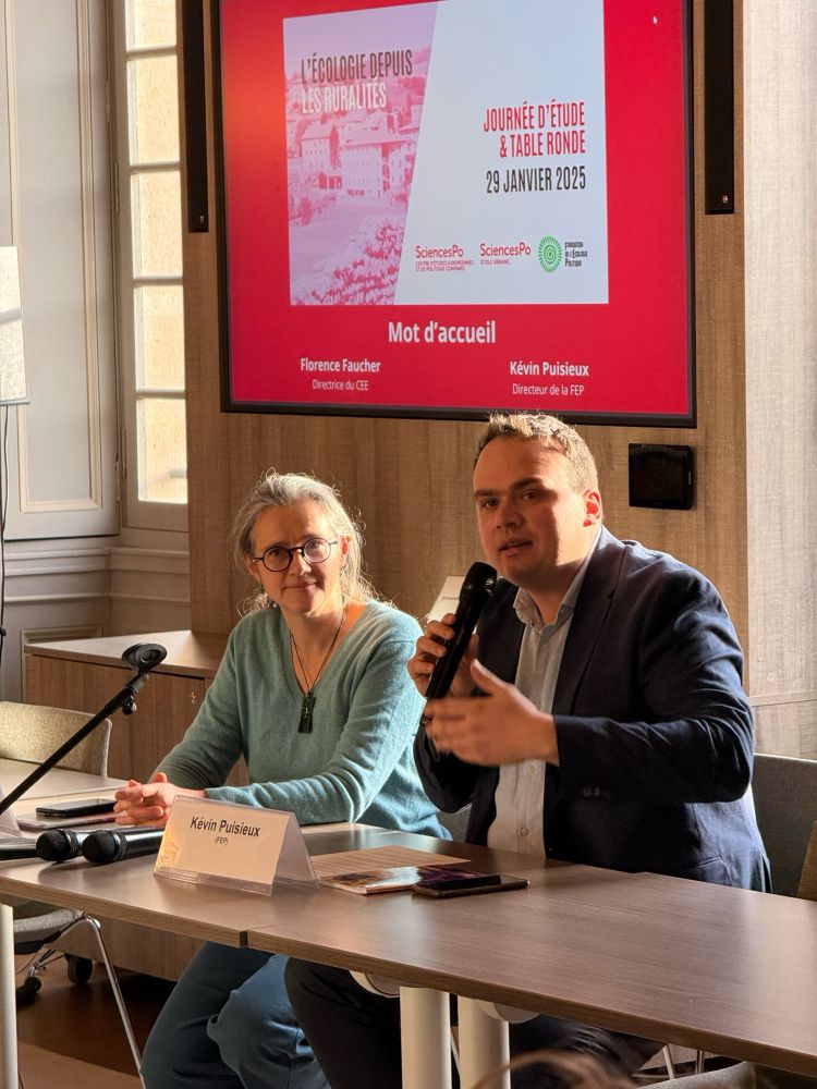 Florence Faucher et Kevin Puisieux pour un mot d’accueil