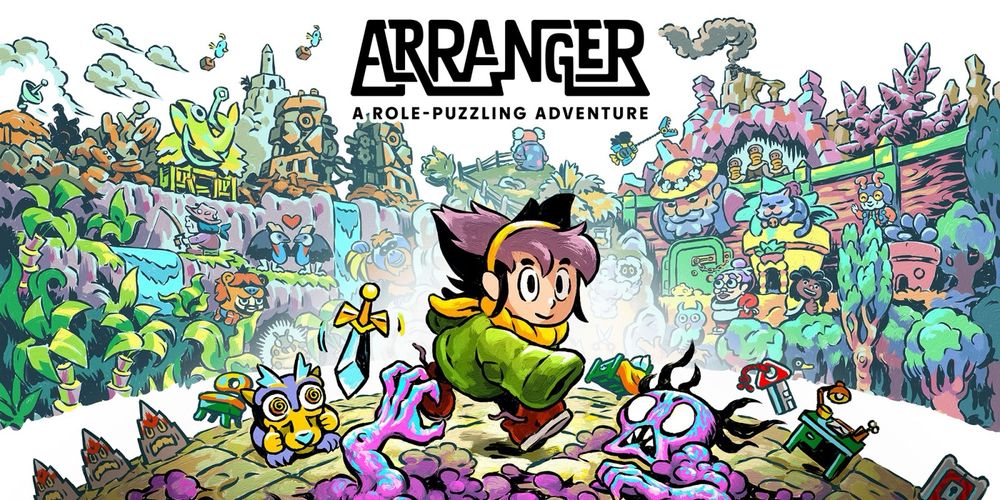 Artwork officiel du jeu “Arranger a role-puzzling adventure”