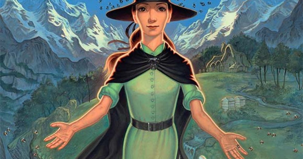 Tiphaine Patraque, jeune sorcière du Disque-Monde.