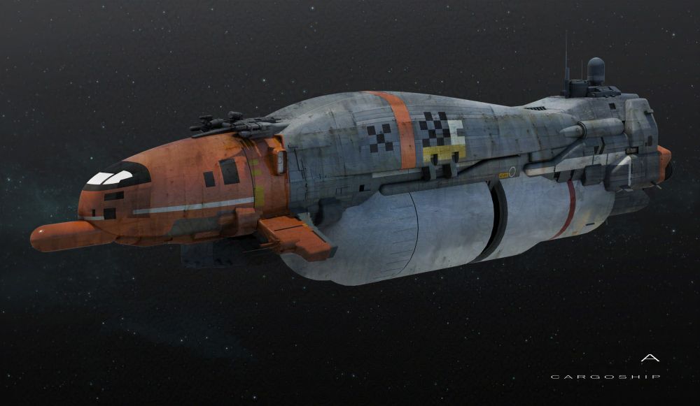 various pictures of small civilian space ships done for the film Valerian