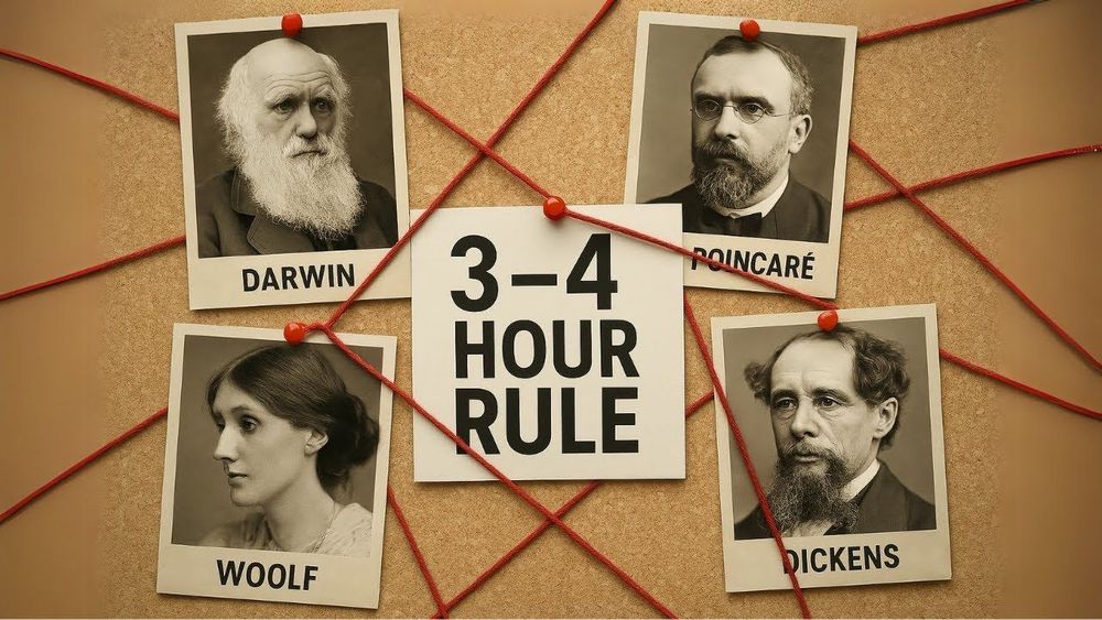 Oliver Burkeman: “Why most scholars worked for only 4 hours a day”