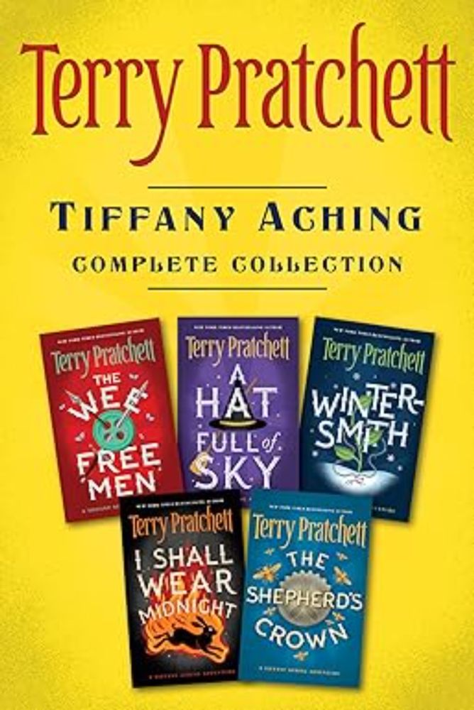 Amazon.com: Tiffany Aching Complete 5-Book Collection: The Wee Free Men, A Hat Full of Sky, Wintersmith, I Shall Wear Midnight, The Shepherd's Crown eBook : Pratchett, Terry: Kindle Store