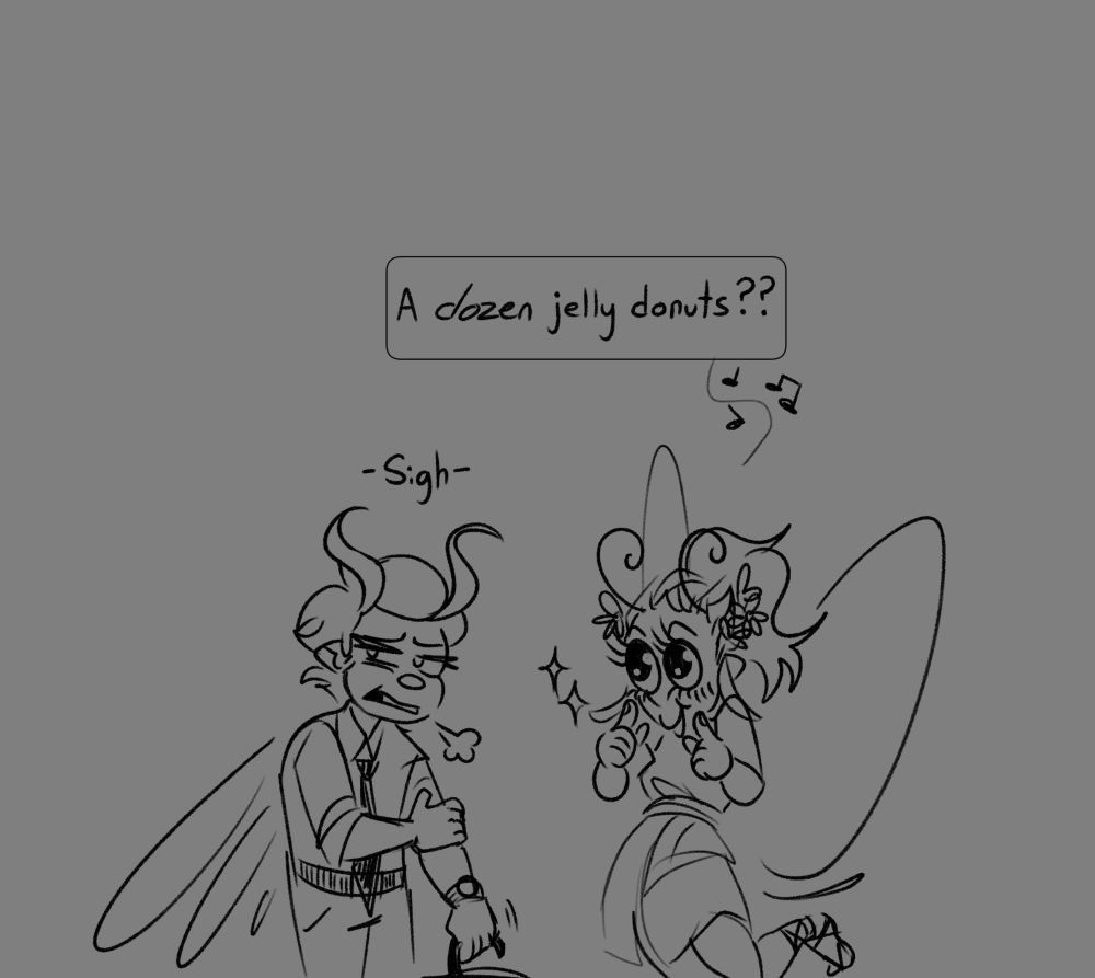 Caryl immedietly stops her tantrum to try and up the bargain. Diego sighs, she succeeds.