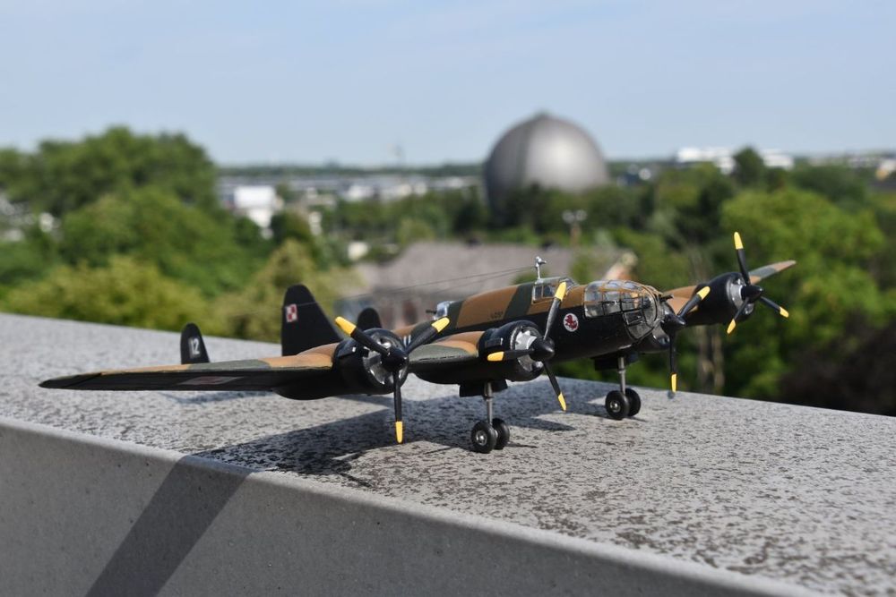 Plastyk Polish PZL 237 1/72 scale model