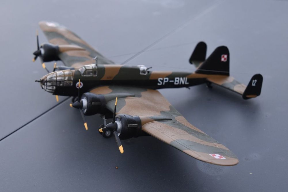 Plastyk Polish PZL 237 1/72 scale model