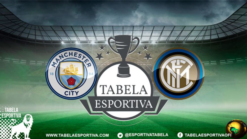 Manchester City x Inter de Milão AO VIVO onde assistir – Champions League