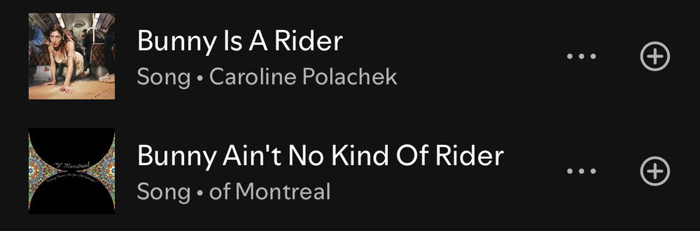 Bunny Is A Rider - Caroline Polachek

Bunny Ain’t No Kind Of Rider - of Montreal