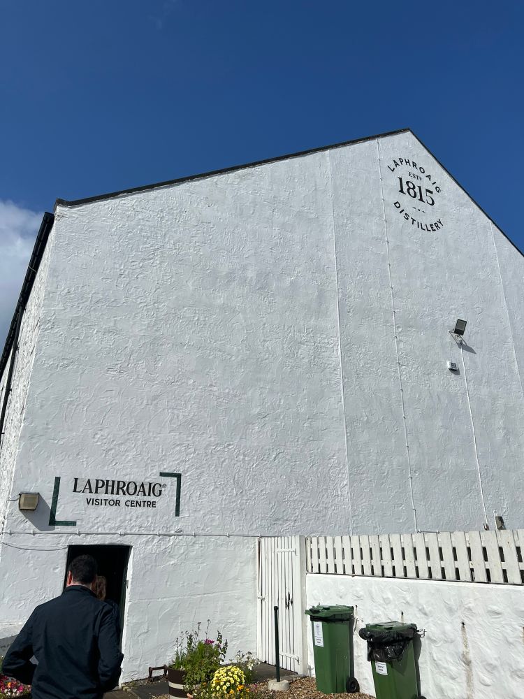 The Laphroaig distillery
