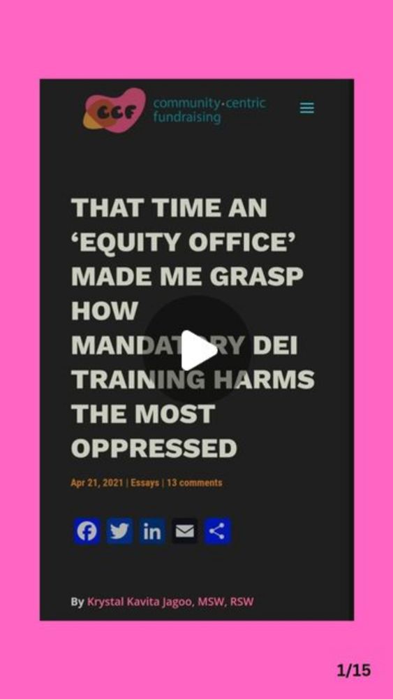 Krystal Kavita Jagoo, MSW, RSW on Instagram: "6 years have passed since I started a permanent full-time unionized Accessibility Advisor job at the University of Toronto, so I wanted to share my essay!...