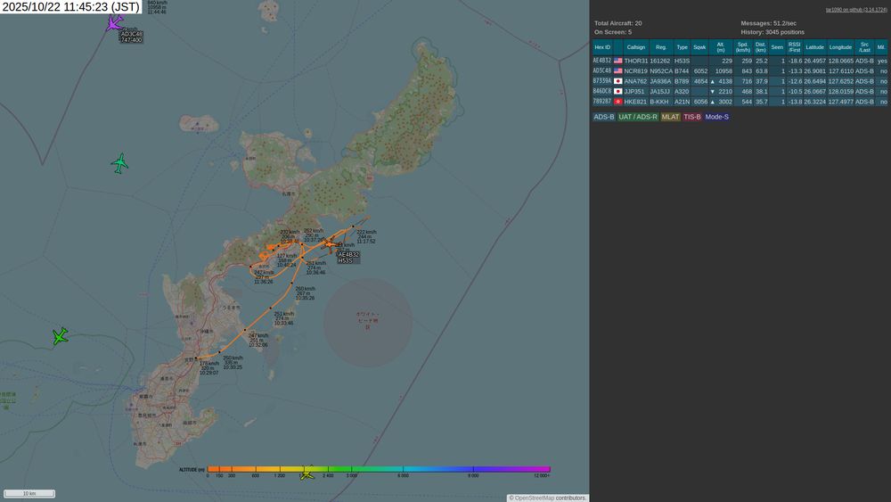 screenshot of tar1090