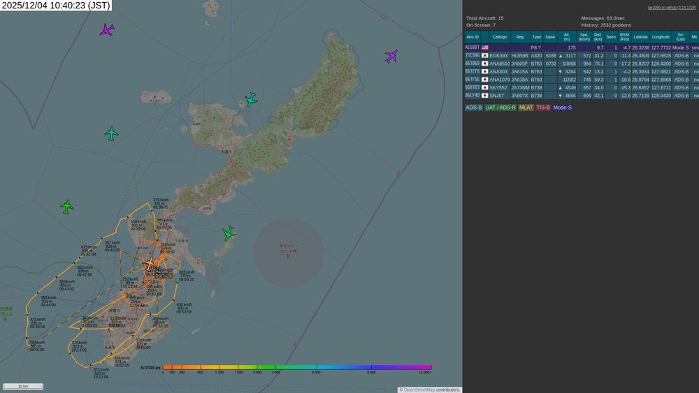 screenshot of tar1090