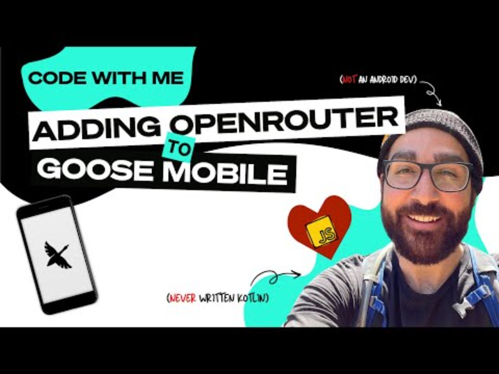 Come Code with Me and Contribute to Goose Mobile