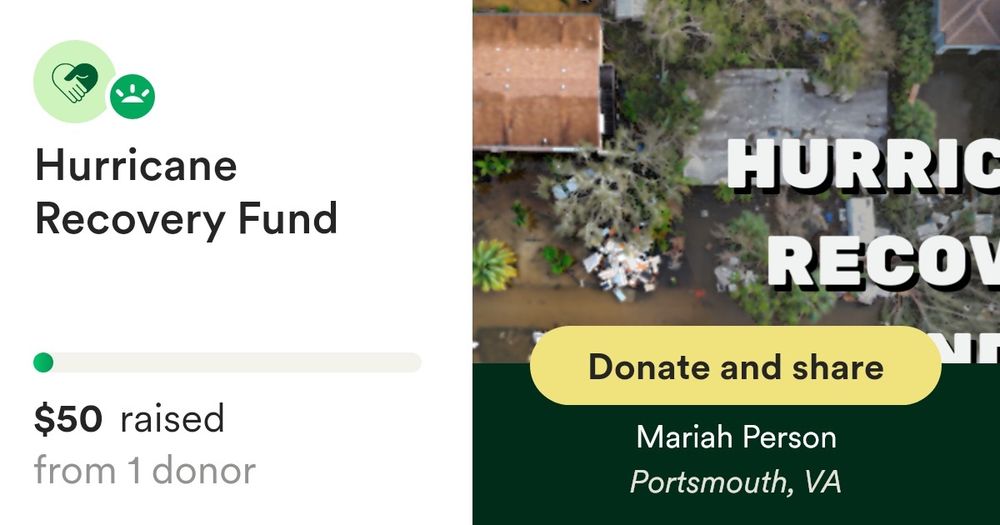 Donate to Help My Family Recover From Hurricane Milton, organized by Mariah Person