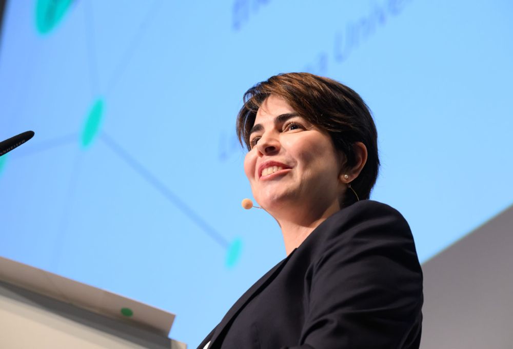Photo of Vania Zuin Zeidler during her lecture