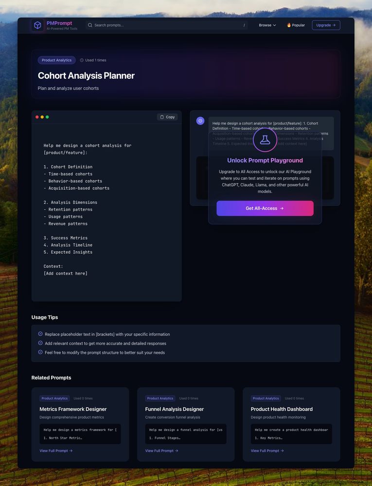 pmprompt.com prompt playground interface