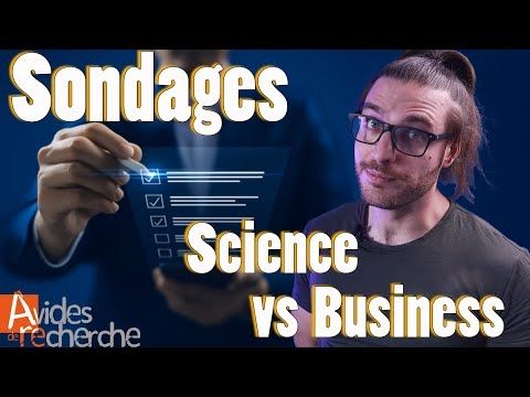 Qui fabrique les sondages d'opinion ? - Avides de recherche #86