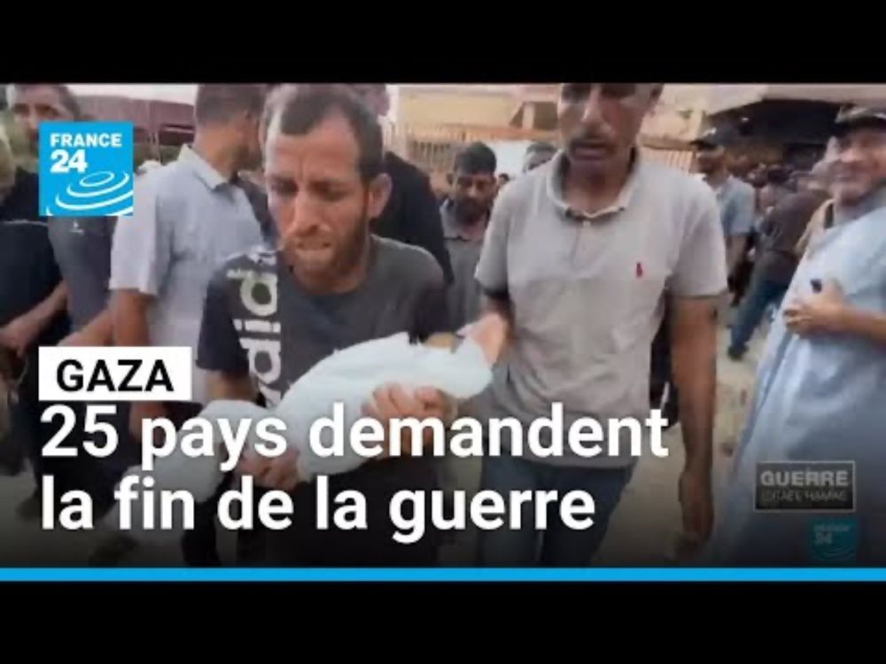 Gaza : 25 pays dont la France demandent la fin de la guerre • FRANCE 24