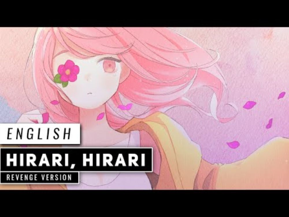 Hirari, Hirari -𝗥𝗲𝘃𝗲𝗻𝗴𝗲 𝗩𝗲𝗿- (English Cover)【JubyPhonic】ひらり、ひらり