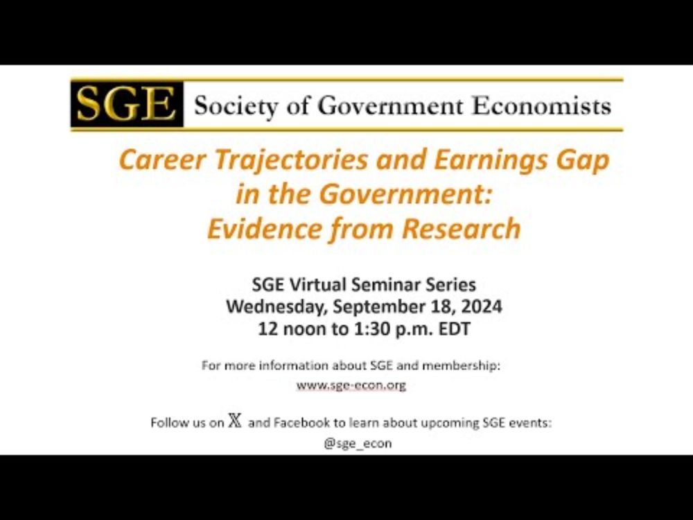 Career Trajectories and Earnings Gap in the Government: Evidence from Research