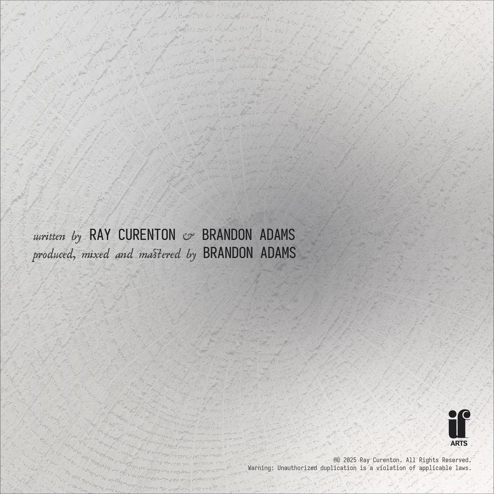 Written by Ray Curenton & Brandon Adams
Produced, mixed and mastered by Brandon Adams

Imagination Fury Arts
℗ © 2025 Ray Curenton. All Rights Reserved.
Warning: Unauthorized duplication is a violation of applicable laws.