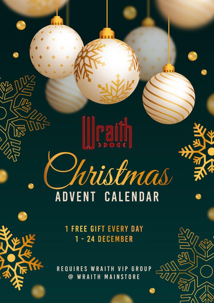 Wraith Christmas Advent Calendar
1 Free gift Every Day
1-24 December
Requires Wraith VIP Group @ Wraith Mainstore

secondlife, sl, wraithsl, secondlifeshopping, secondlifefree