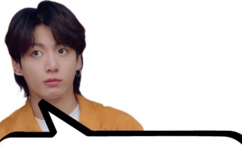 jungkook speech bubble meme