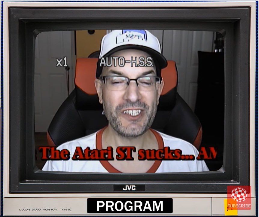 Amiga Bill telling me that the Atari ST sucks