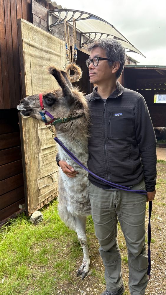 Me with a llama