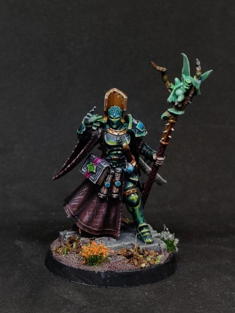Knight-Arcanum with a staff swap