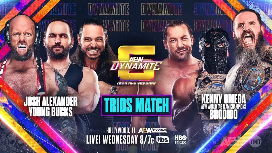 Insane trios match for next weeks dynamite 