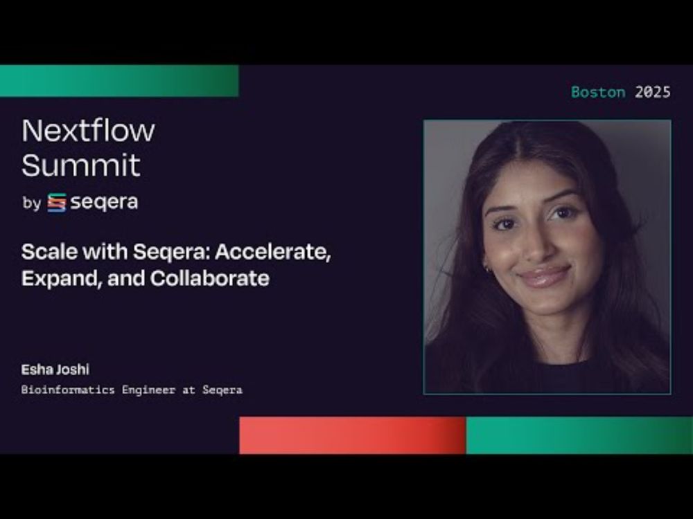 Esha Joshi: Scale with Seqera: Accelerate, Expand, and Collaborate