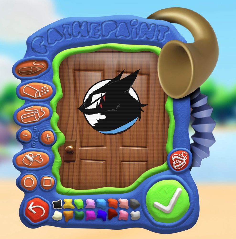 Tried to randomize the name for funsies but accidentally saved it, then I panic backed out of the site before I could even save the image of the door, even with the name being wrong-
Anyways it randomized to MFINPCVZ ❤️

I gotta make a new reference for him, the one I made originally is kinda not right anymore
He is a mime btw