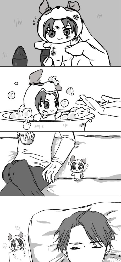 私がサイズわかってないせいで、さむねの2.3コマ目でボディついた🐶に見えたってコメントが好きすぎて自分でもそう見えてます❤️‍🔥ふふふ