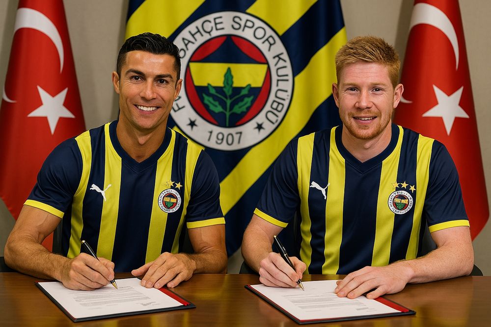 Cristiano Ronaldo ve Kevin de Bruyne 