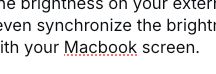 A text input on a Mac computer showing the word "Macbook" (with a lowecase "b") annotated with a dotted red underline, indicating that it is misspelled.