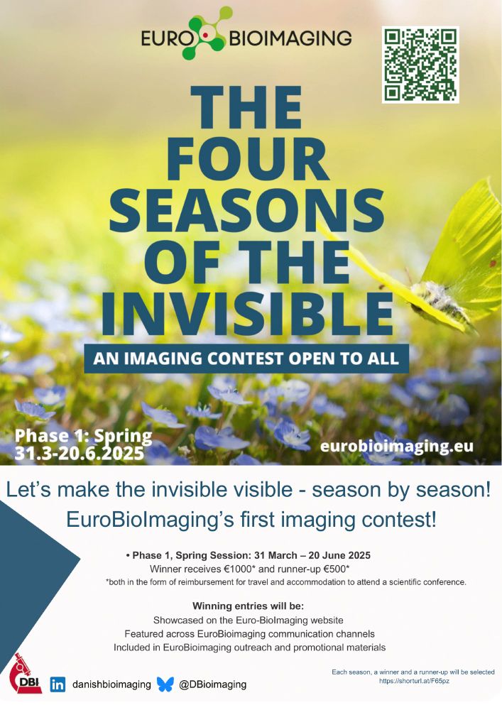 Let’s make the invisible visible - season by season!
EuroBioImaging’s first imaging contest!