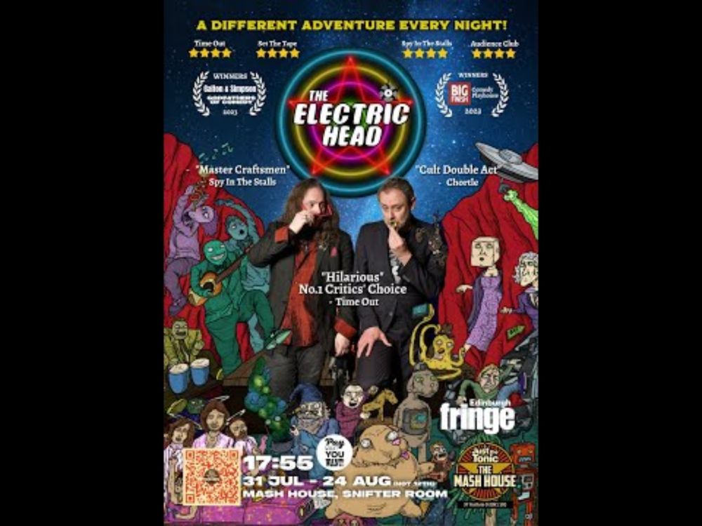The Electric Head does Edinburgh Fringe!