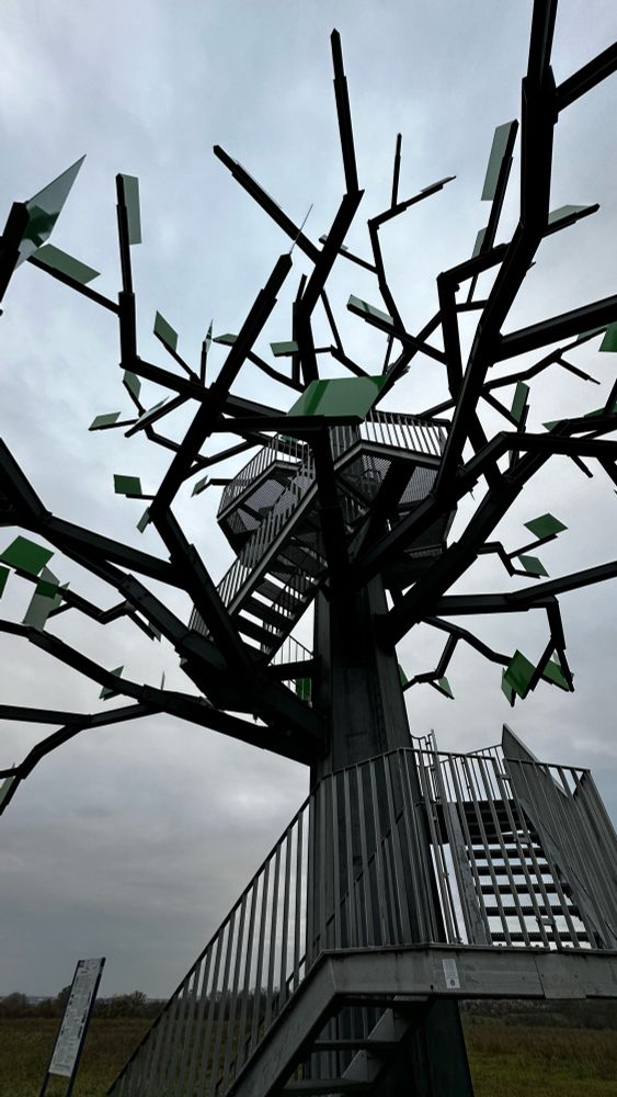 Die aussichtsplattform in nahaufnahme.