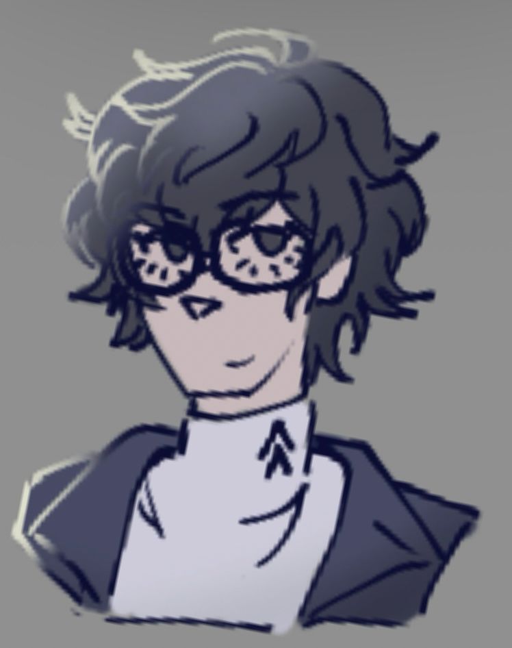 ren amamiya digital doodle