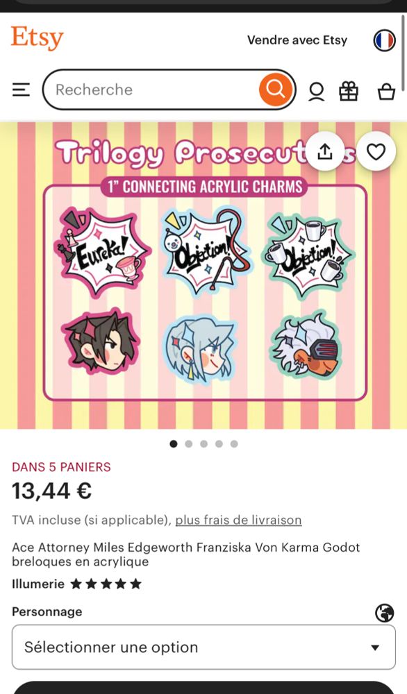 trilogy prosecutor from ace attorney charms