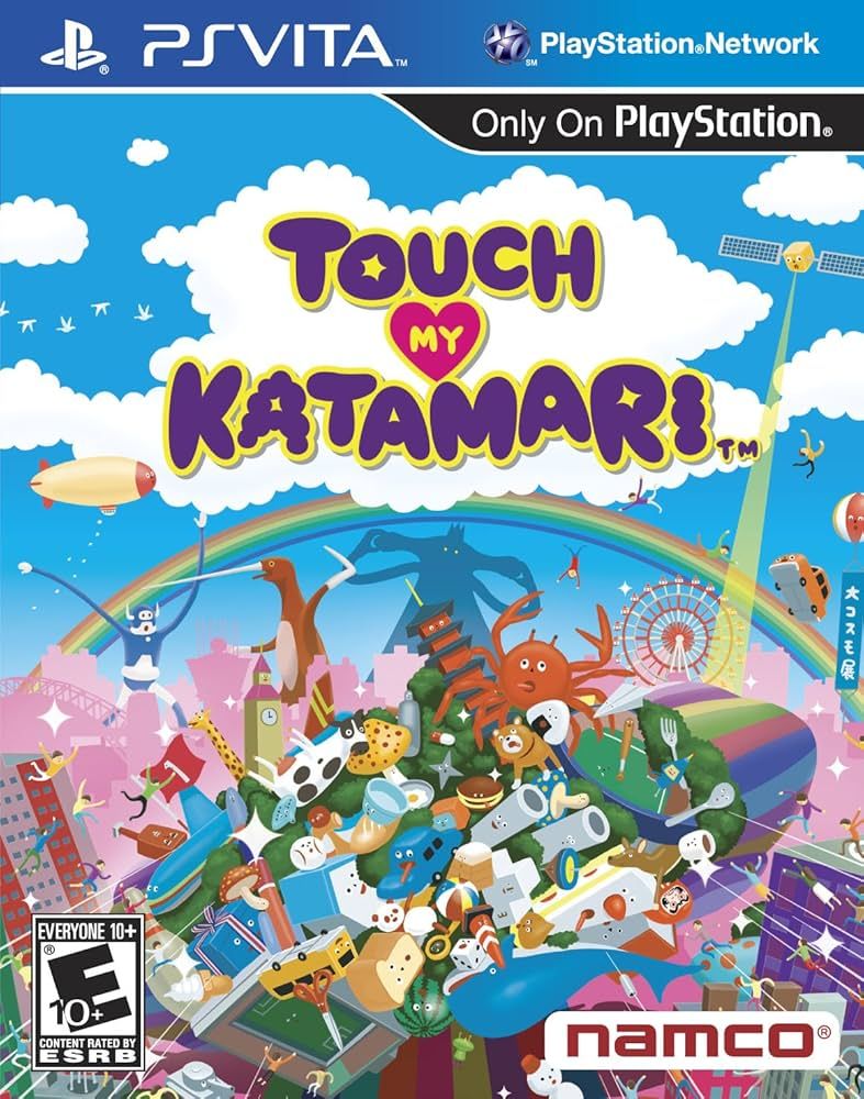 The cover of Touch my Katamari for the PSP