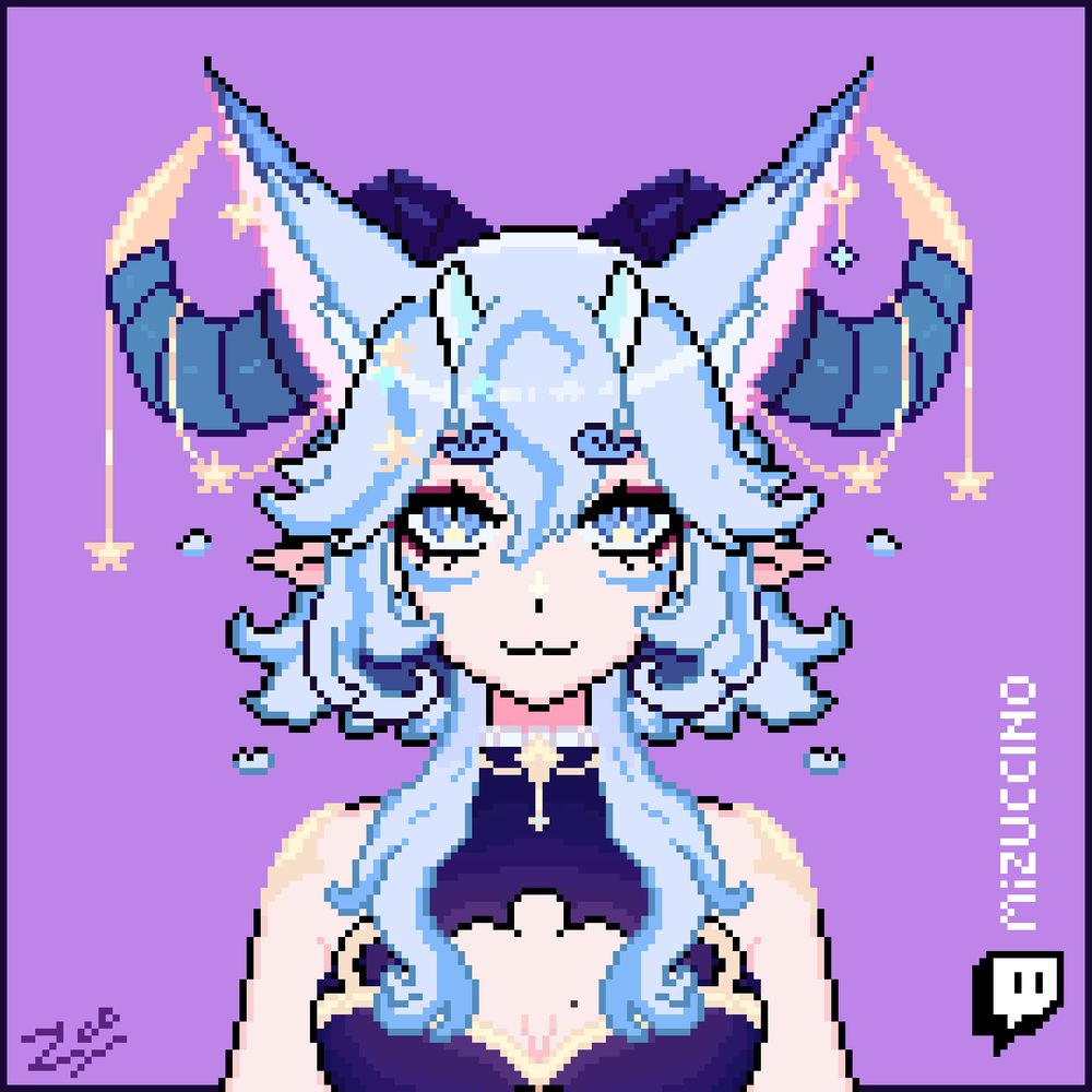 Mizu Doragon pixel art by zoochill.