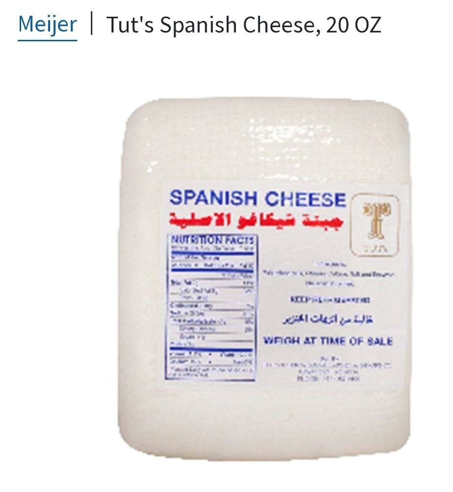Tut's Spanish Cheese
