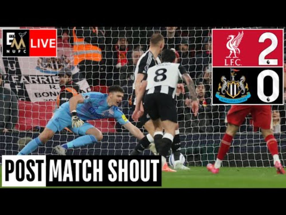 KOP OUT | Liverpool 2-0 Newcastle United | NUFC LIVE PREMIER LEAGUE MATCH REACTION