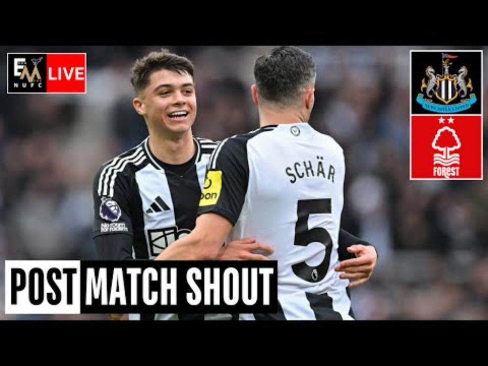 NUFC LIVE MATCH REACTION | Newcastle United v Nottingham Forest